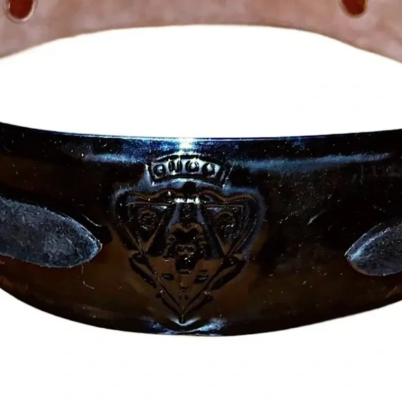 Gucci two-leather belt - Picture 5 of 9